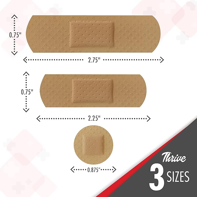 Thrive Travel Essentials Mini First Aid Kit (2 Pack)