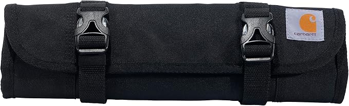Carhartt 18 Pocket Utility Roll, Durable Water-Resistant Tool Organization Roll Bag