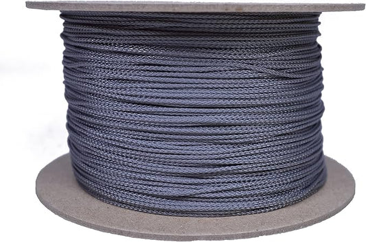 BORED? PARACORD! Nylon Micro Cord - 125 or 1000 Foot Spool Options - 70+ Colors and Patterns - 1.18mm Cord