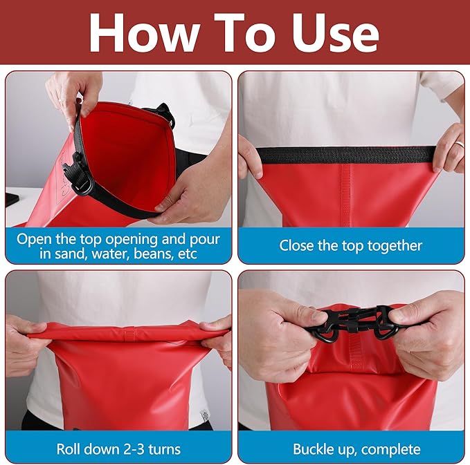 RunNico 500D Sand Anchor for Small Boats,2 in 1 PWC Jet Ski Anchor Kit with Adjustable Buoy,Waterproof Dry Bag for Jet Ski, Kayak, Boat, Watercraft and Canoe