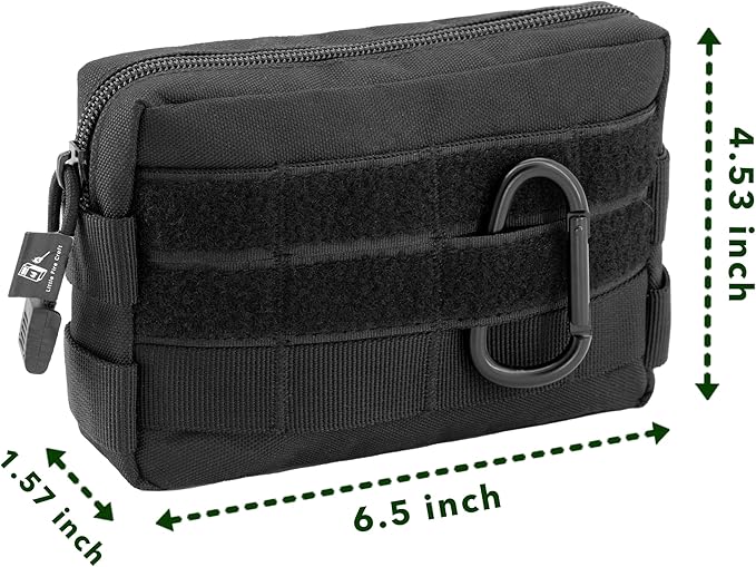 Tactical Molle Pouch Waist Pack Military EDC Pouch Accessories Organizer for Camping Hiking