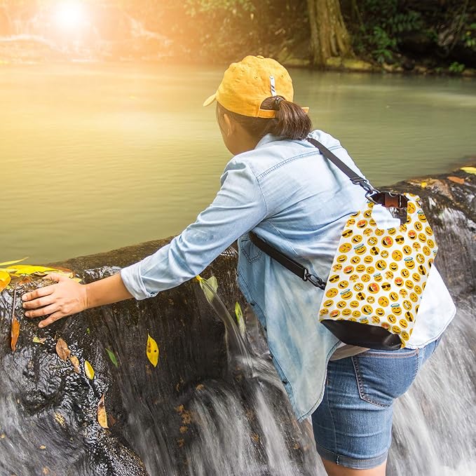 Aduro Waterproof Phone Bag Floating Lightweight Waterproof Bag - Ideal Dry Bags for Kayaking, Rafting, Boating, Swimming, Camping, Hiking, Beach, Fishing, and Backpacking - 2L / 5L / 10L / 20L