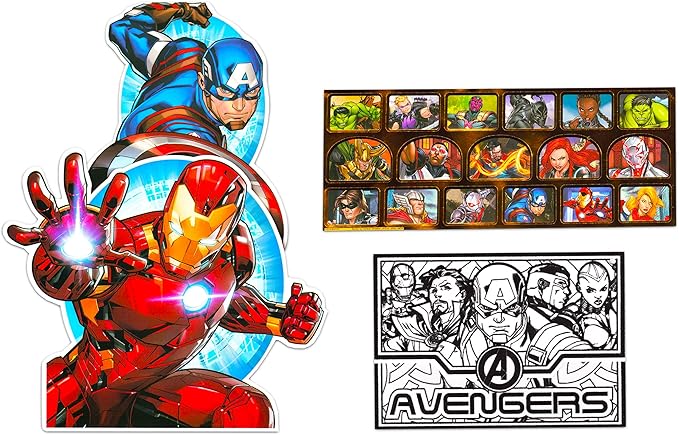 Marvel Avengers Activity Set for Kids - Ultimate Superhero Arts and Crafts Bundle with Activity Book, Pads, Stickers, and More