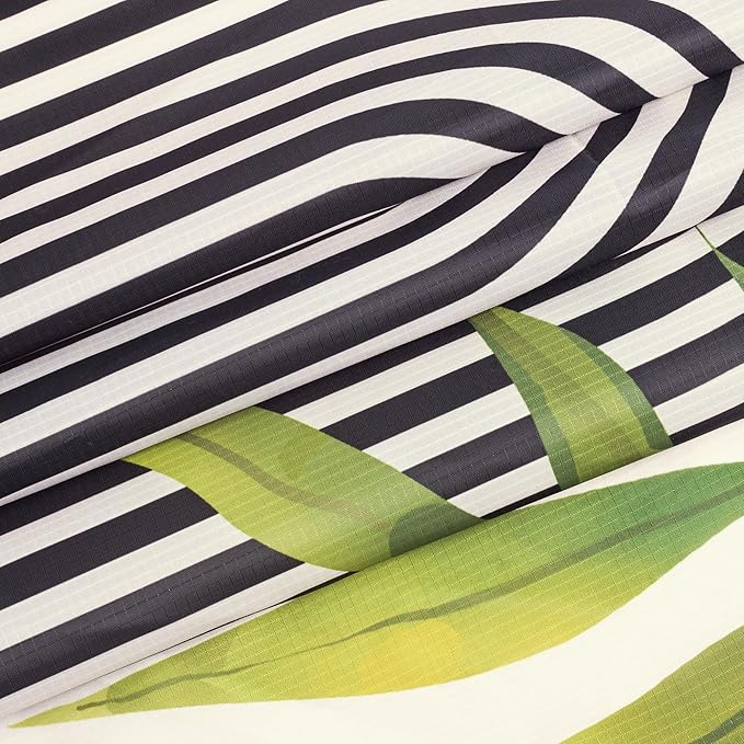 Bohemian Beach Blanket Waterproof Sandproof, 110''×118'' Oversized Sand Free Beach Mat 8 Adults, Polyester Lightweight Compact Picnic Blanket w/ 4 Stakes for Travel, Camping, Hiking - Rainbow Leaves