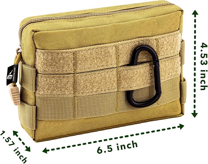 Tactical Molle Pouch Waist Pack Military EDC Pouch Accessories Organizer for Camping Hiking