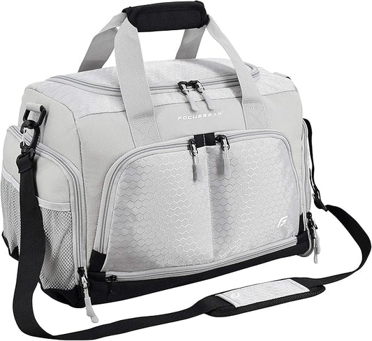 Ultimate Gym Bag 2.0: The Durable Crowdsource Designed Duffel Bag with 10 Optimal Compartments Including Water Resistant Pouch