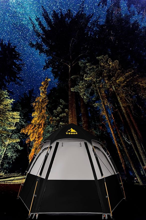 Camping Tent with Instant Setup, 2/3 Person Weatherproof Tent Easy Quick Set Up in 60 Seconds with Rainfly Backpack Tent for Family Camping & Hiking, Upgraded Ventilation,Center Height 66-inch