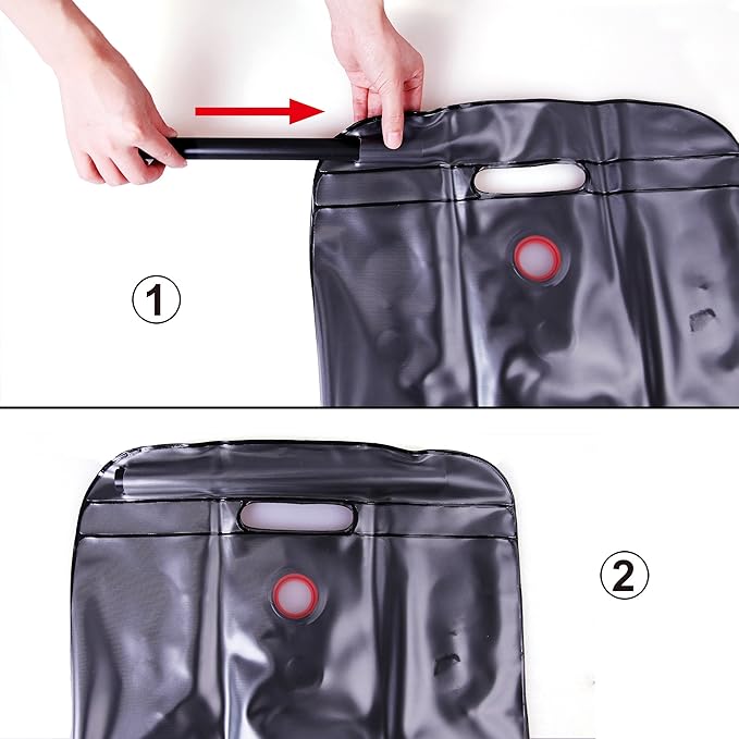 CARTMAN 5 Gallons Portable Solar Camping Shower Bag for Outdoor Traveling Hiking Summer Shower