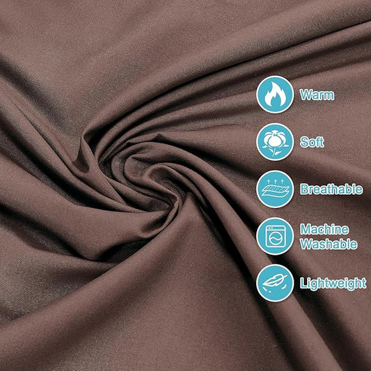 Sleeping Bag Liner, Self Tan Sleep Sack, Adult Sleep Sack, Two-Way-Zipper Expose Feet Separately, Portable Single Camping Travel Sheets for Hotel,Hostels,Business Trips