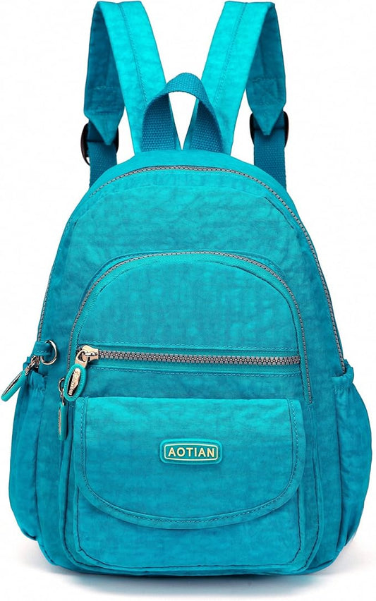 AOTIAN Mini Nylon Women Backpacks Casual Lightweight Small Daypack for Girls