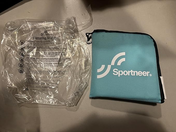 Sportneer Sitting Pad, Sit Pads for Backpacking Portable Camping Sit Pad Waterproof Folding Pad Stadium Seat Pad for for Camping Picnics Hiking