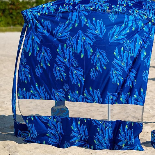 AMMSUN Beach Cabana Sidewall, Additional Privacy Sunwall for AMMSUN 6.2'×6.2' Beach Cabana, Easy Set Up and Take Down