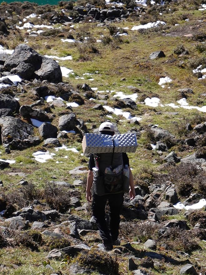 Mountain Spring Polar Bear XL Folding Closed Cell Foam Sleeping Pad R-2.6 | Highest R-Value Thickened Moisture-Proof Closed Cell Foam Camping Sleeping Mat on The Market for Camping Hiking Backpacking