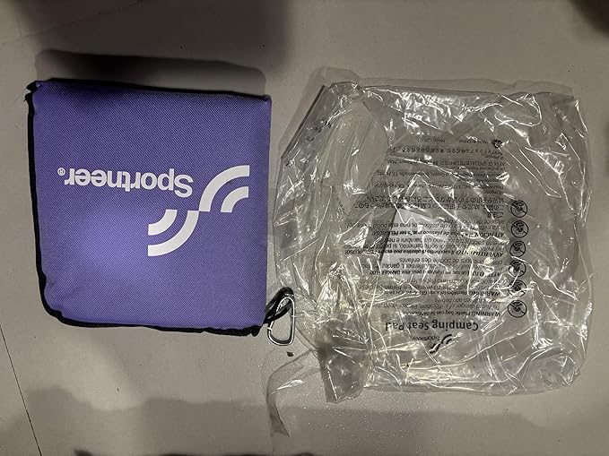 Sportneer Sitting Pad, Sit Pads for Backpacking Portable Camping Sit Pad Waterproof Folding Pad Stadium Seat Pad for for Camping Picnics Hiking