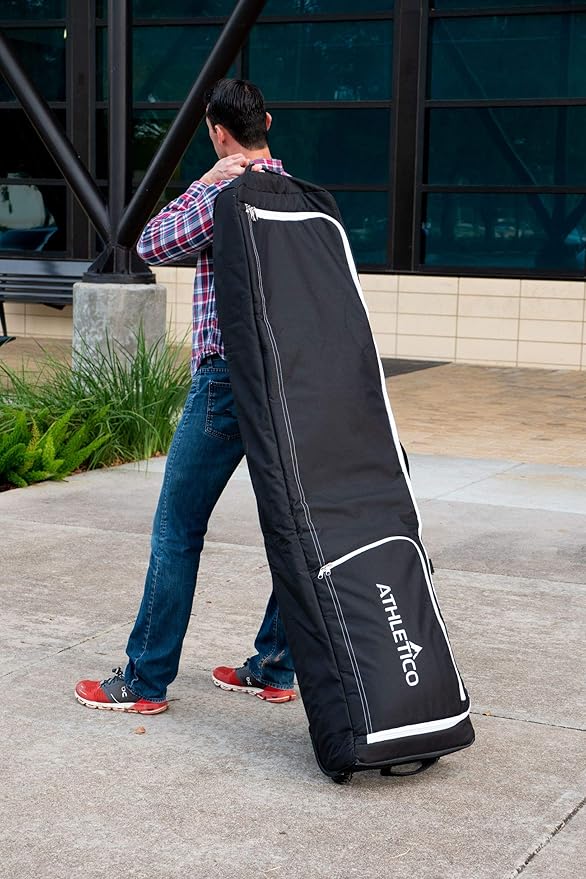 Athletico Conquest Padded Snowboard Bag With Wheels - Travel Bag for Single Snowboard and Snowboard Boots