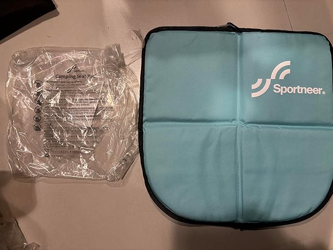 Sportneer Sitting Pad, Sit Pads for Backpacking Portable Camping Sit Pad Waterproof Folding Pad Stadium Seat Pad for for Camping Picnics Hiking