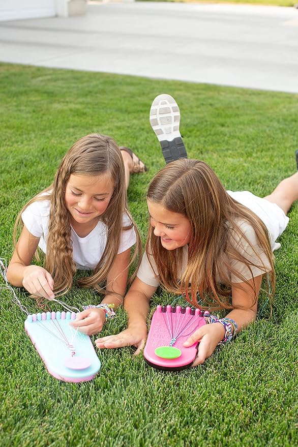 Choose Friendship, My Friendship Bracelet Maker®, an American Original | 20 Pre-cut Threads - Makes Up to 8 Bracelets | Craft Kit, Kids Jewelry-Making Kit, Gifts for Girls 8-12