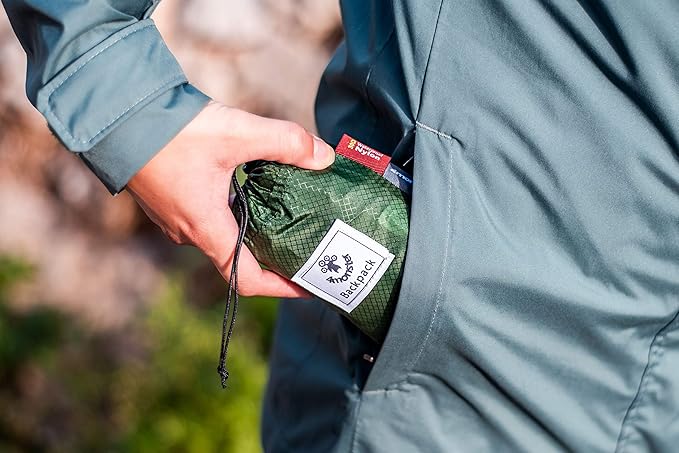 4Monster Hiking Daypack,Water Resistant Lightweight Packable Backpack for Travel Camping Outdoor