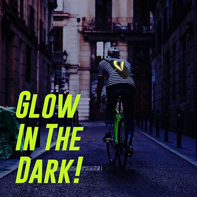 Crossbody Fanny Pack for Men & Women / Small Sling Bag / Chest Bag / Sling Backpack / Waterproof Fanny Pack / Shoulder Backpack / Camera Protective Premium Nylon, USB Charging Port Bag, Adjustable St