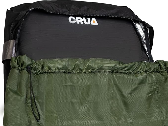Crua Outdoors All-in-One Self Inflating Camping Mattress & Quilt Set with Base and Footprint