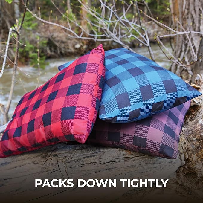 TETON Sports Camp Pillow; Great for Travel, Camping and Backpacking; Washable