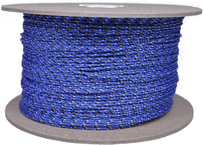 BORED? PARACORD! Nylon Micro Cord - 125 or 1000 Foot Spool Options - 70+ Colors and Patterns - 1.18mm Cord
