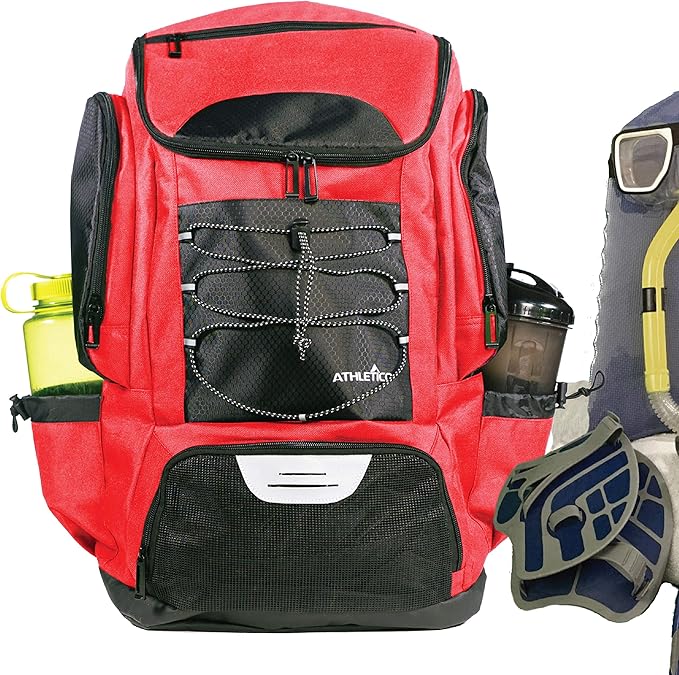 Athletico Swim Backpack - Swim Bag With Wet & Dry Compartments for Swimming, Beach, Camping - Pool Bags With Laptop Sleeve