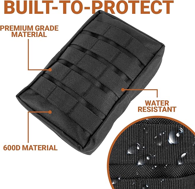 Chef Sac Tactical Molle Attachment Pouch | Compact Tactical Molle Pouch | Ultimate Storage Solution for Tools and Accessories