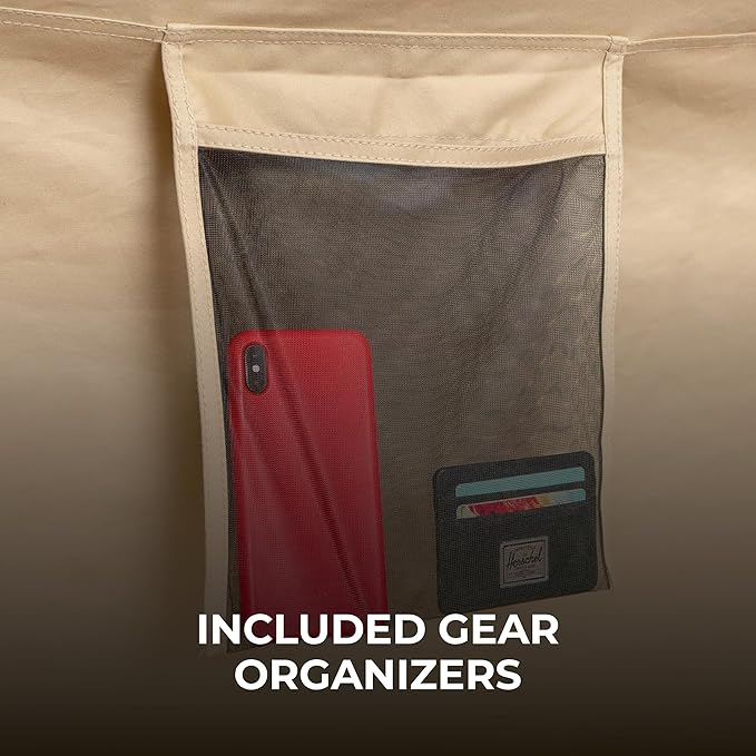 TETON Sports Canvas Tents, Tent for Family Camping in All Seasons, The Right Shelter for Your Base Camp, Waterproof