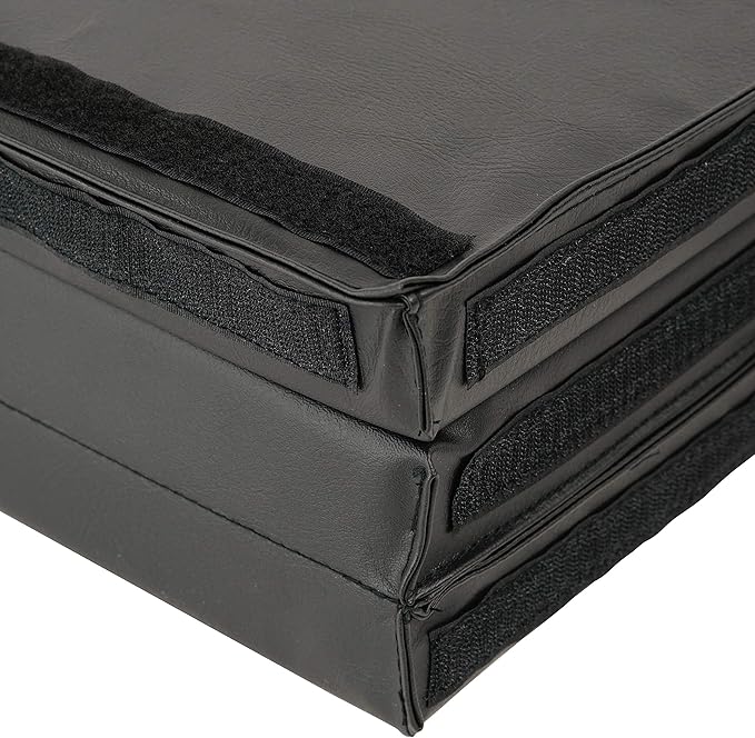 Sunny Health & Fitness Tri-Folding & Puzzle Exercise Mats – Extra Thick, Durable, Non-Slip, Water-Resistant Cushioning for Home Gym, Yoga, MMA, Gymnastics, Cardio, and Core Workouts