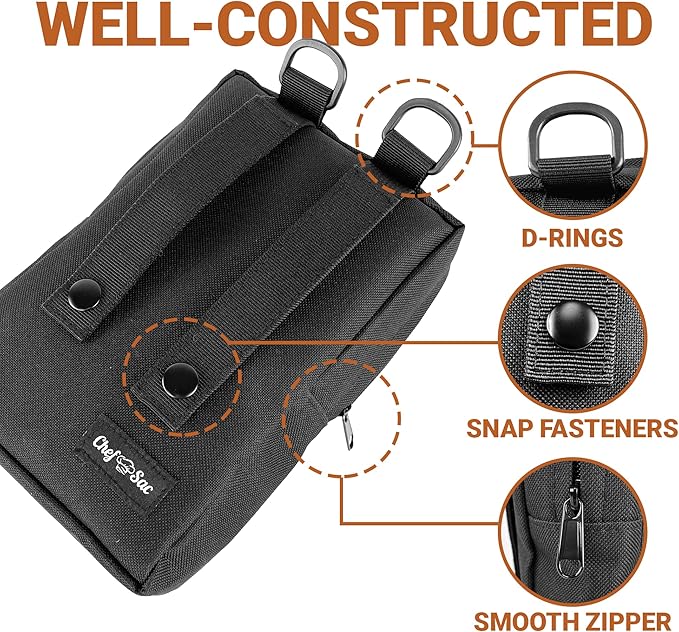 Chef Sac Tactical Molle Attachment Pouch | Compact Tactical Molle Pouch | Ultimate Storage Solution for Tools and Accessories