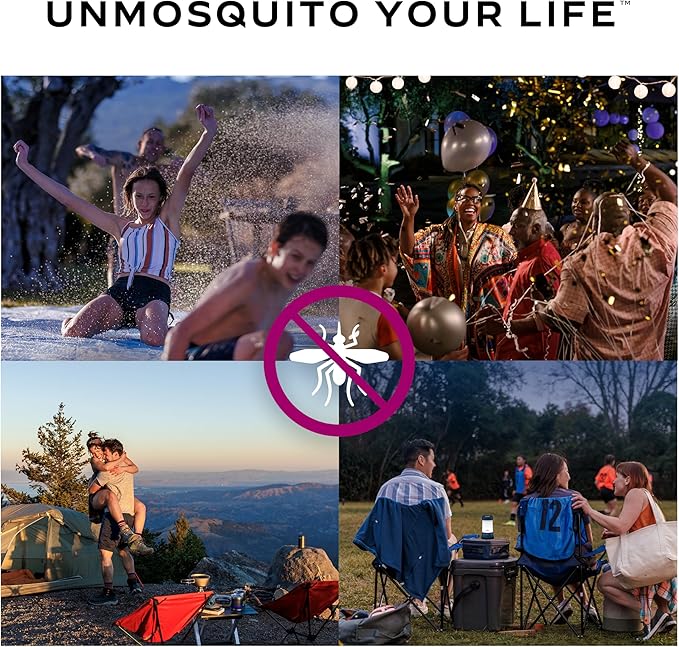 Thermacell Effective Mosquito Repellent LED Lantern for Camping, Includes 12-Hour Refill, No Spray, No Candle Flames, Bug Spray Alternative