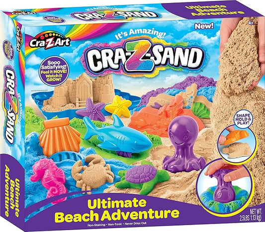 Cra-Z-Art CRA-Z-Sand Ultimate Beach Adventure Sand Activity Set