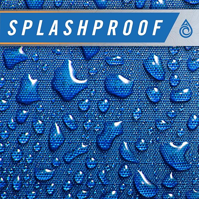 AquaQuest Kuta Zip Duffel - 100% Waterproof Body + Water Resistant Zip, Tough, Lightweight, Practical - Protective Minimalist Bag for Sport, Gym, Travel - 30L Black